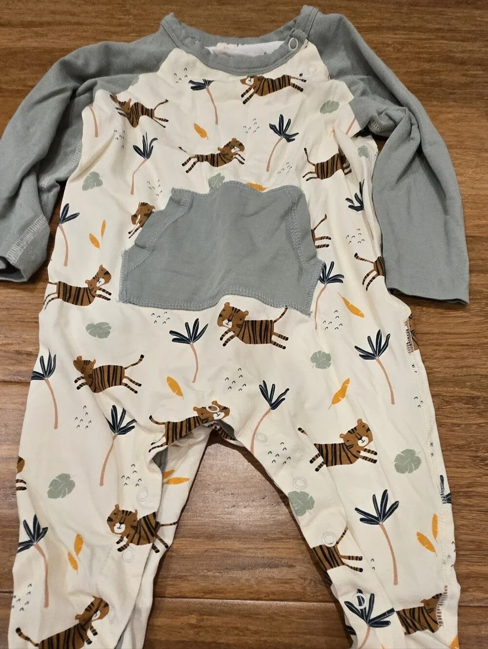 Viverano Baby Snap Playsuit Bodysuit